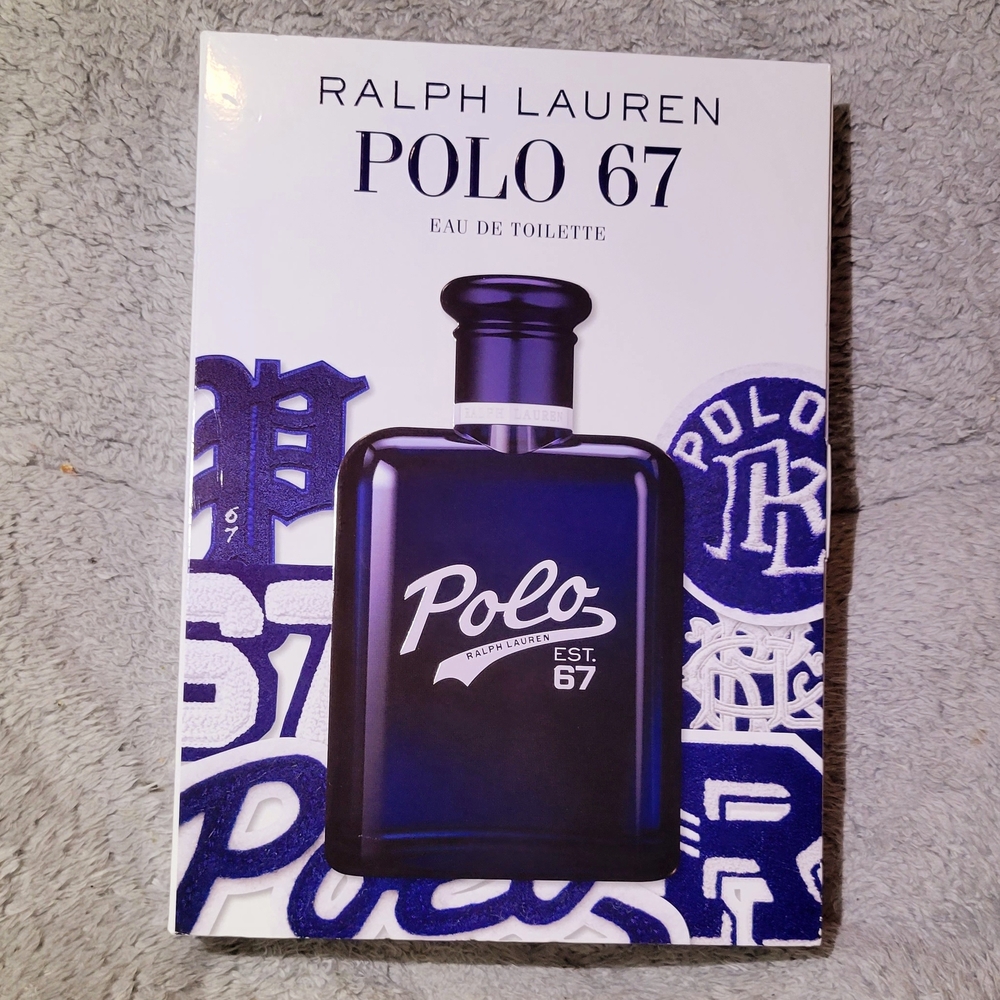 Ralph Lauren Polo 67 Fragrance in Deep Blue Bottle